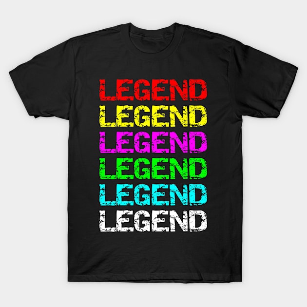 Legend T-Shirt by Boo Face Designs